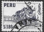 Stamps Peru -  locomotora