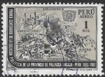 Stamps : America : Peru :  1ºcent Pallasca