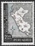 Stamps : America : Peru :  expo. peruana de París