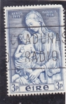 Stamps Ireland -  La Virgen y el Niño Jesús