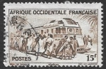 Stamps France -  África occidental