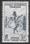 Stamps France -  África occidental