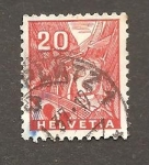 Stamps Switzerland -  INTERCAMBIO