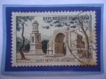 Stamps France -  Saint-Remy Les Antiques- Mausoleo y Arco de Triumfo de Glanum (Saint Remy)