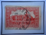 Stamps : Africa : Algeria :  Almirantazgo y faro de Peñon, Argel.