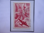 Sellos de Europa - Francia -  Iris, Diosa mensajera de los Dioses  Puestp Aéreo con Temas Mitológicos.