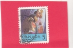 Sellos de America - Canad� -  NAVIDAD