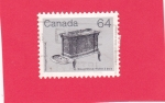 Stamps Canada -  estufa de leña 