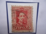 Stamps Spain -  Ed:317 - King Alfonso XIII de España (1886-1941) - Retrato- Serie: King Alfonso XIII (1922)