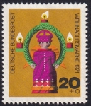 Stamps : Europe : Germany :  ángel