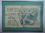Stamps Mexico -  Puebla - Danza de la Media Luna