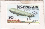 Sellos de America - Nicaragua -  75 ANIVERSARIO ZEPPELIN