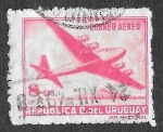 Stamps Uruguay -  C130 - Avión Cuatrimotor