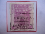 Stamps Spain -  Ed:1808- Fachada Iglesia Mayor y Parroquia de Nuestra Señora de la O, de Sanlúcar de Barrameda-Cádiz