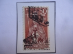Stamps Spain -  Ed:Es 1962 - Rodrigo Ximénez de Rada (1170-1247) - Serie: Celebridades Españolas.