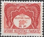 Stamps France -  África occidental 