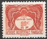 Stamps : Europe : France :  África occidental 