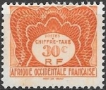 Stamps France -  África occidental 
