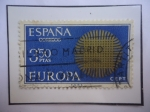 Stamps Spain -  Ed:Es 1973 - Europa - Europa (C.E.P.T.) 1970 - Símbolo.