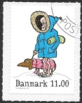 Stamps : Europe : Denmark :  comics