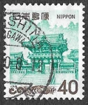 Stamps Japan -  883A - Puerta Yomei