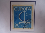 Stamps Italy -  Europa  Europa (C.E.P.T) -Emblema.