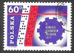 Sellos de Europa - Polonia -  1831 - VI Congreso de Técnicos Polacos