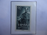 Stamps Spain -  Ed:1127- Séptimo Centenario Universidad de Salamanca (1218-1953)-Fray Luis de León (1527-1591)-Poeta