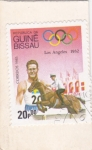 Stamps Guinea Bissau -  OLIMPIADA LOS ANGELES 84