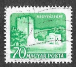 Stamps Hungary -  1286 - Castillo de Nagyvazsony.