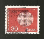 Stamps Germany -  INTERCAMBIO