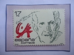 Stamps Spain -  Ed:Es 2808- Vicente Aleixandre y Merlo (1898-1984)- Poeta Español - Generación del 27..