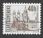 Stamps Czechoslovakia -  1348A - Hradec Králové