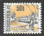 Sellos de Europa - Checoslovaquia -  1348B - Telč