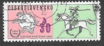Stamps Czechoslovakia -  1962 - Centenario de la Unión Postal Universal (UPU)