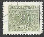 Sellos de Europa - Checoslovaquia -  J84 - Número