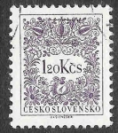 Sellos de Europa - Checoslovaquia -  J89 - Número