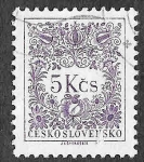 Sellos de Europa - Checoslovaquia -  J93 - Número
