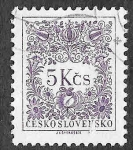 Stamps Czechoslovakia -  J93 - Número