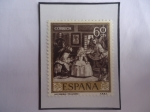 Sellos de Europa - Espa�a -  Ed:1241- Las Meninas- Oleo del Pintor Barroco Español Diego Velázquez (1599-1666)-El Honor de las Do