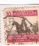 Stamps : Africa : Morocco :  Protectorado español 3