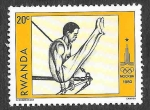 Stamps Rwanda -  966 - XXII Juegos Olímpicos de Verano