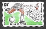 Stamps Oceania - Wallis and Futuna -  C110 - Campeonato del Mundo de Fútbol