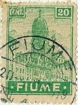 Stamps : Europe : Italy :  Fiume - Torre de la cloche