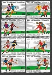 Stamps Cook Islands -  661-664 - Campeonato del Mundo de Fútbol