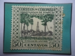 Stamps Colombia -  Departamento de Norte de Santander-Petroleras del Catatumbo - Petroquímica- Torres 