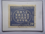 Stamps Germany -  100 Jahre-19 Conferencia Postal de Paris, 1883-19 Escudos países Participantes a la Conferencia de P