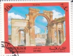 Stamps : Asia : United_Arab_Emirates :  Ruinas de Palmira
