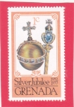 Stamps Grenada -  Jubileo de plata 