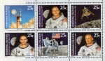 Stamps Marshall Islands -  20 Aniversario del alunizaje del modulo lunar del Apolo 11